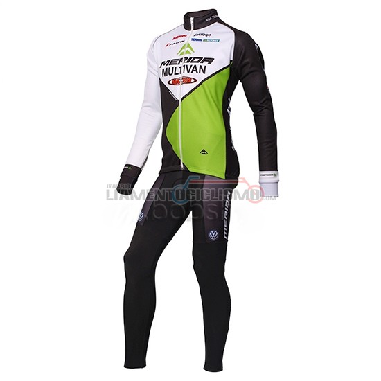 Abbigliamento Multivan Merida 2014 Manica Lunga E Calza Abbigliamento Con Bretelle verde e bianco - Clicca l'immagine per chiudere